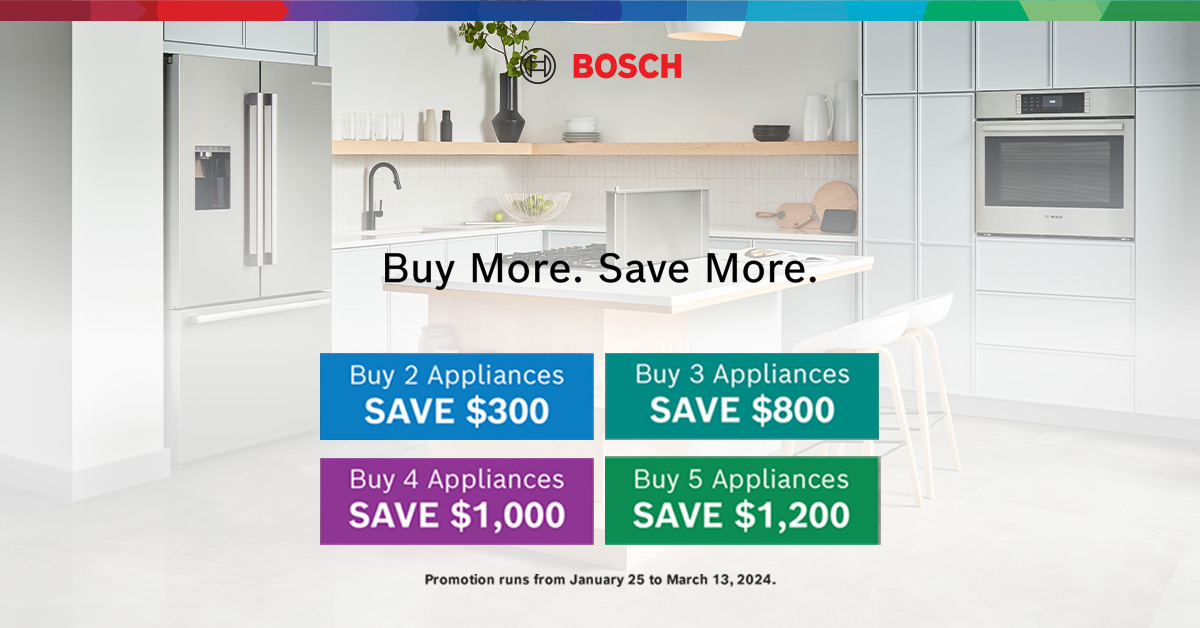 BOSCH 2024 BUY MORE SAVE MORE REBATE