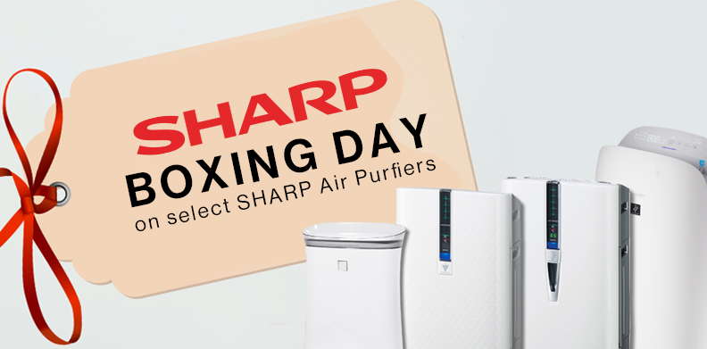 SHARP BOXING DAY AIR PURIFIERS